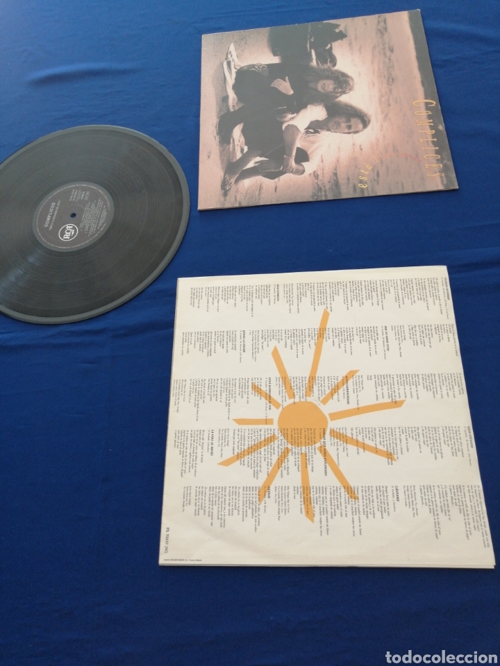 Discos de vinilo: C&Oacute;MPLICES - ESTA LLORANDO EL SOL - Foto 8