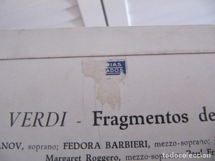 Discos de vinilo: ( VERDI ) - IL TROVATORE - FRAGMENTOS - Foto 7