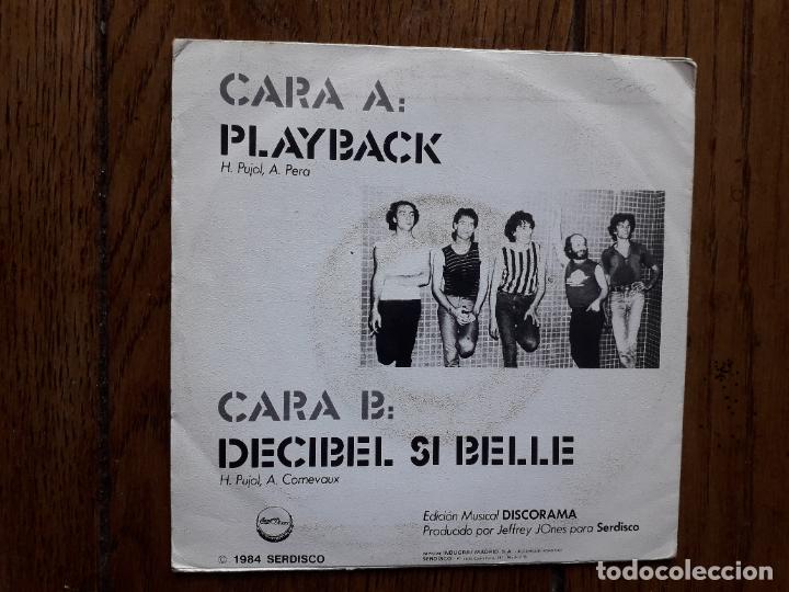 Discos de vinilo: Cargo de nuit - playback + decibel si belle - Foto 2