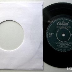 Discos de vinilo: FRANK SINATRA - TOO MARVELOUS FOR WORDS +2 - SONGS FOR SWINGIN' LOVERS PT.3 - EP CAPITOL 1956 UK BPY
