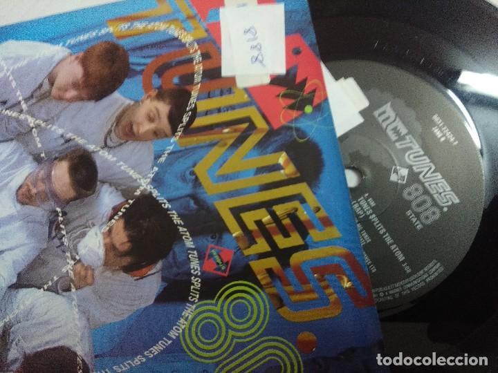 Discos de vinilo: MC TUNES 808/TUNES SPLITS THE ATOM/SINGLE. - Foto 2