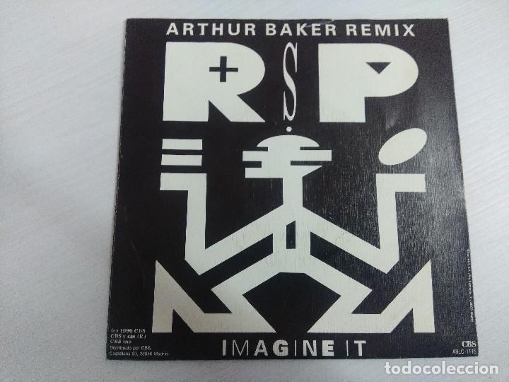 Discos de vinilo: R.S.P/IMAGINE IT/SINGLE PROMOCIONAL. - Foto 3