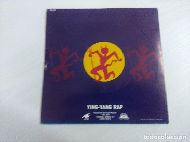 Discos de vinilo: LOS PECADORES/YING-YANG RAP/SINGLE. - Foto 3
