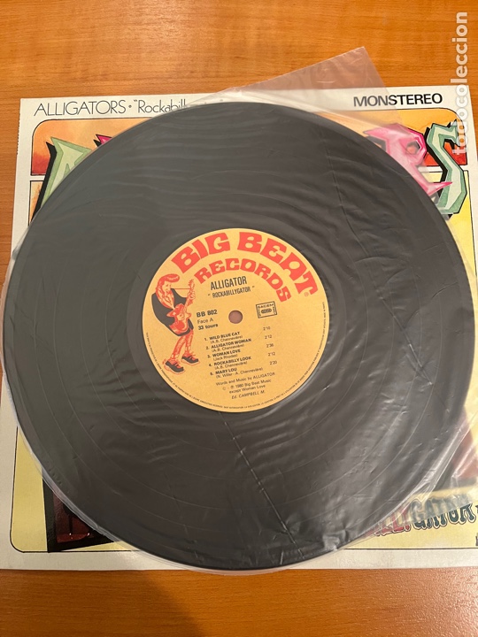 Discos de vinilo: Les Alligators - Rockabillygator - Foto 3