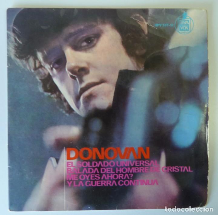 Discos de vinilo: DONOVAN // EL SOLDADO UNIVERSAL+3 // 1965 // EP - Foto 1