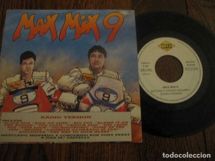 Discos de vinilo: MAX MIX 9 `Versi&oacute;n Megamix` PROMO - Foto 1