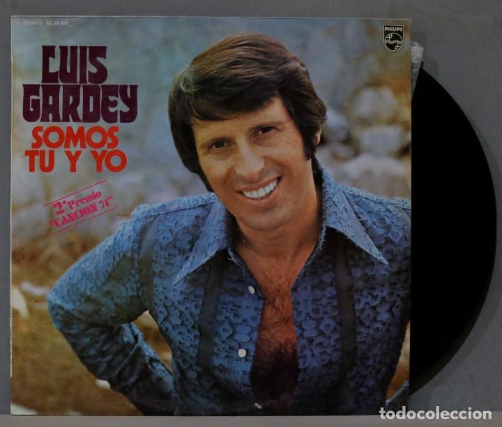 Discos de vinilo: LP. LUIS GARDEY. SOMOS TU Y YO - Foto 1