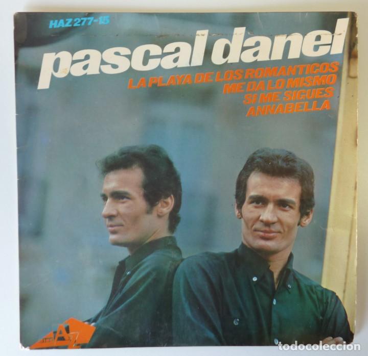 Discos de vinilo: PASCAL DANEL // LA PLAYA DE LOS ROMANTICOS+3 // 1966 // EP - Foto 1