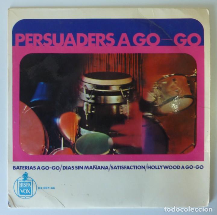 Discos de vinilo: LOS PERSUADERS // PERSUADERS A GO-GO // 1965 // EP - Foto 1