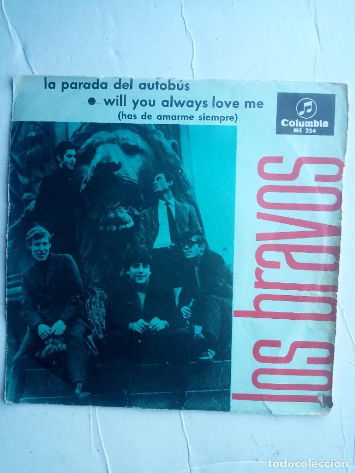 Discos de vinilo: los bravos la parada del autobus single 7&rdquo; 1966 - Foto 1
