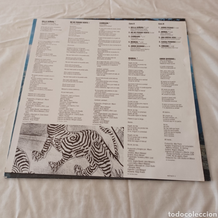 Discos de vinilo: EMMANUEL - VIDA MELODIA MEXICO POP ELECTRONICA - Foto 3