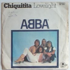Discos de vinilo: ABBA. CHIQUITITA & LOVELIGHT. VINILO. CARNABY MO 1846