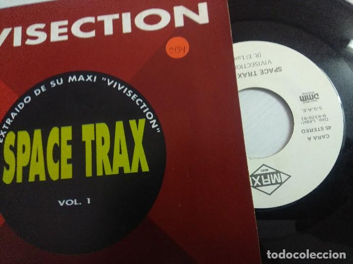 Discos de vinilo: VIVISECTION/SPACE TRAX/SINGLE PROMOCIONAL. - Foto 2