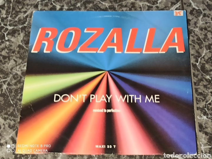 Discos de vinilo: Rozalla - Dont Play With Me - Foto 1
