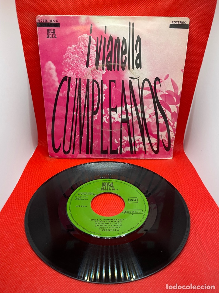 Discos de vinilo: I Vianella - Cumplea&ntilde;os - 1978 - Foto 1