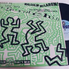Discos de vinilo: MALCOLM MCLAREN-LP WOULD YA LIKE MORE SCRATCHIN'. Lote 312208888