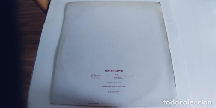 Discos de vinilo: NORMA LEWIS-MAXI LIFE IS THE REASON - Foto 2