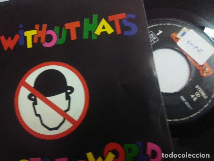 Discos de vinilo: MEN WITHOUT HATS/POP GOES THE WORLD/SINGLE. - Foto 2