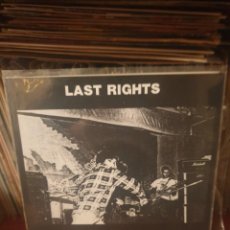 Discos de vinilo: LAST RIGHTS / CHUNKS / TAANG ! RECORDS 2015. Lote 362429735