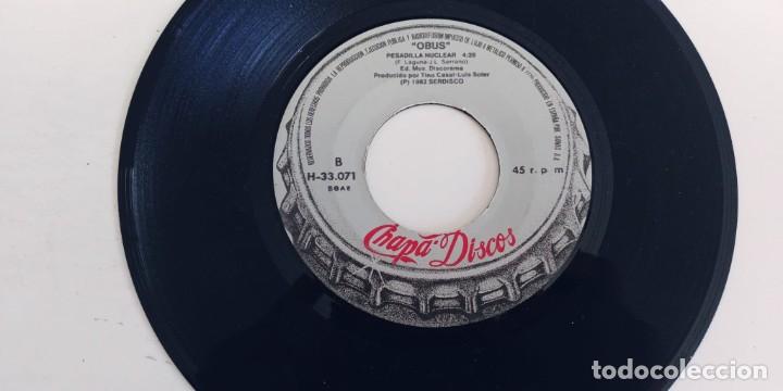 Discos de vinil: OBUS-SINGLE SOLO LO HAGO EN MI MOTO-PROMO-SIN FUNDA