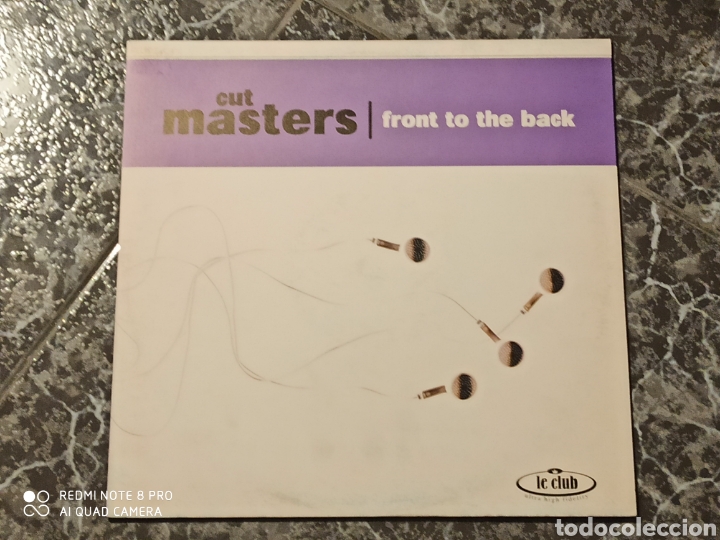 Discos de vinilo: Cut Masters - Front To The Back (12&rdquo;) - Foto 1