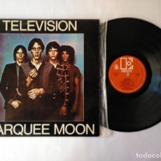 Discos de vinilo: TELEVISION - LP - MARQUEE MOON - ELEKTRA 1977 - VER FOTOS Y DESCRIPCION. Lote 312224303