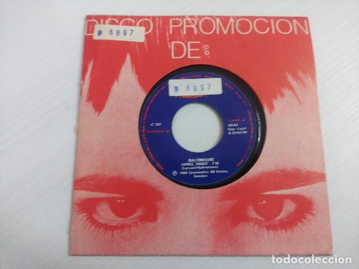 Discos de vinilo: BALTIMORE/DANCE DANCE/SINGLE PROMOCIONAL. - Foto 1