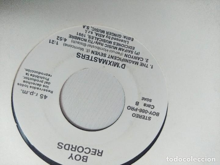 Discos de vinilo: DMIXMASTERS/THE MAGNIFICENT SEVEN/SINGLE PROMOCIONAL. - Foto 3