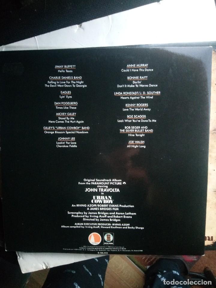Discos de vinilo: urban cowboy 2 lps 1980 gatefold - Foto 3