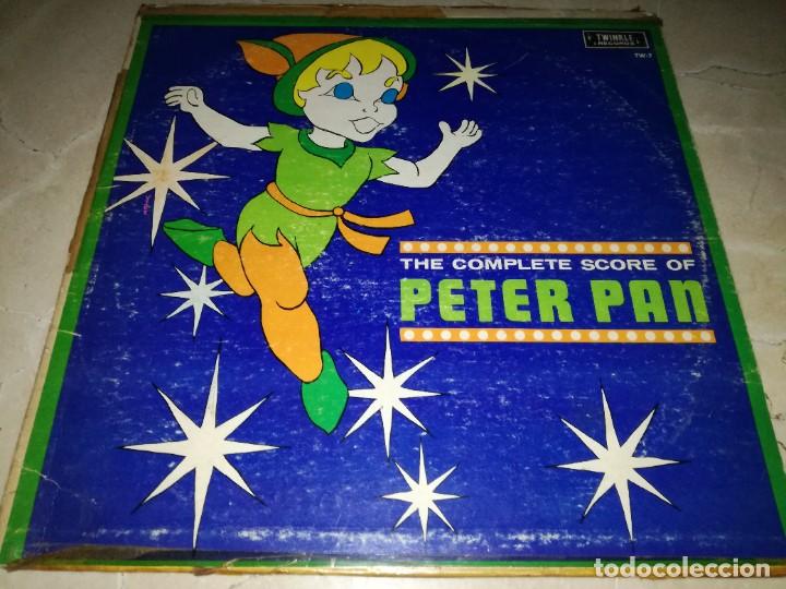 Discos de vinilo: THE COMPLETE SCORE OF PETER PAN-MUSICAL
