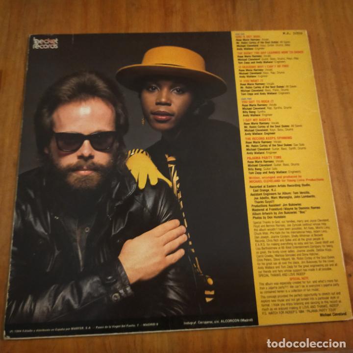 Discos de vinilo: INDEEP - PAJAMA PARTY TIME - LP - Foto 2