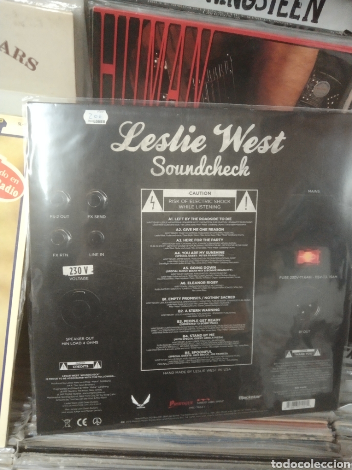 Discos de vinilo: Leslie west soundcheck - Foto 2