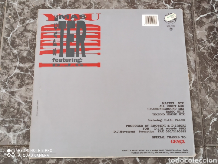 Discos de vinilo: Space Master - I Need You (12&rdquo;) - Foto 2