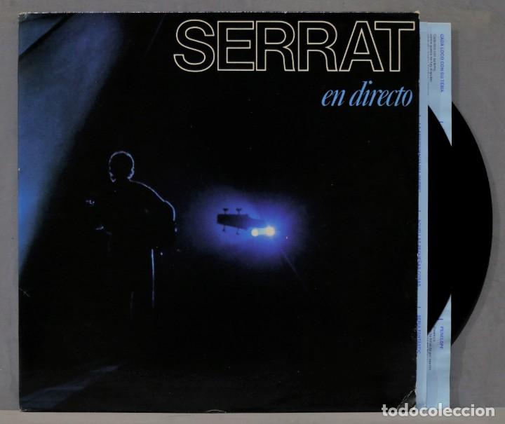 Discos de vinilo: 2 LP. SERRAT EN DIRECTO - Foto 1