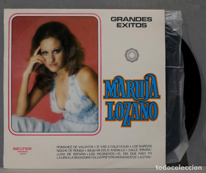 Discos de vinilo: LP. maruja lozano. grandes exitos - Foto 1