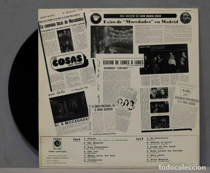 Discos de vinilo: LP. MOCEDADES. OTO&Ntilde;O - Foto 2