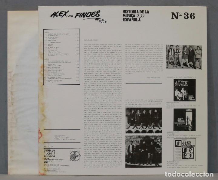 Discos de vinilo: LP. ALEX Y LOS FINDES. VOLUMEN II - Foto 2