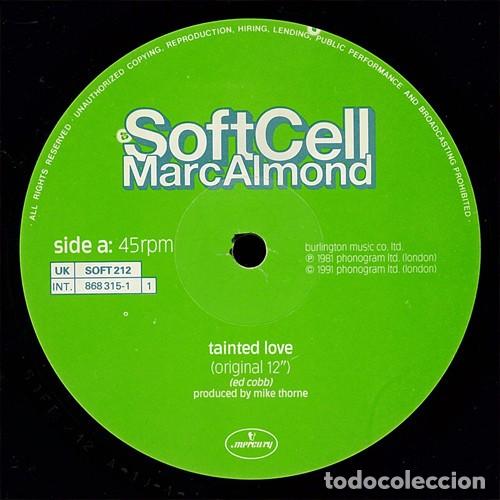 Discos de vinilo: SOFT CELL / MARC ALMOND – TAINTED LOVE 91 - MAXI-SINGLE UK - Foto 2 - 312353353