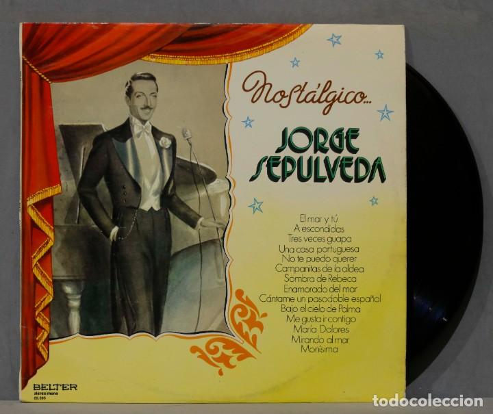 Discos de vinilo: LP. JORGE SEPULVEDA. NOSTALGICO VOL 1 - Foto 1