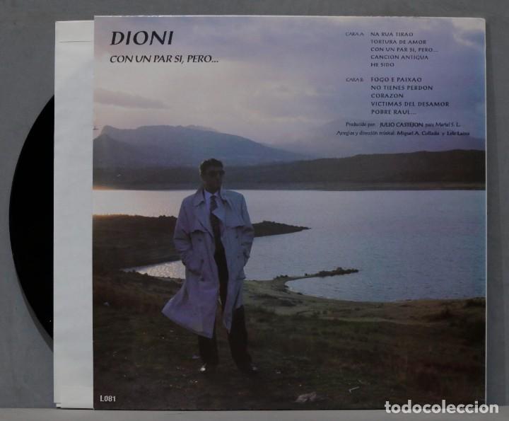 Discos de vinilo: LP. Con Un Par Si, Pero... DIONI - Foto 2