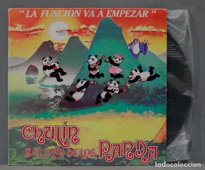 Discos de vinilo: LP. Chulin Y El Clan De Los Pandas. La Funci&oacute;n Va A empezar - Foto 1