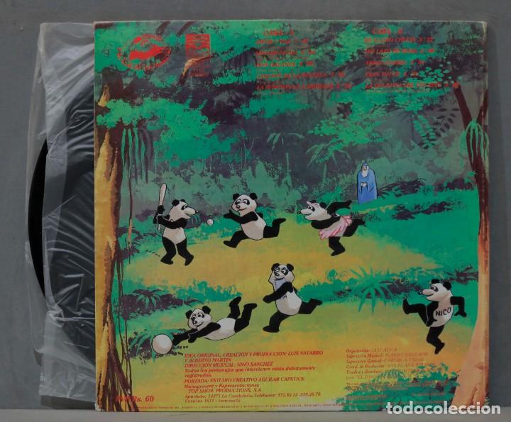 Discos de vinilo: LP. Chulin Y El Clan De Los Pandas. La Funci&oacute;n Va A empezar - Foto 2