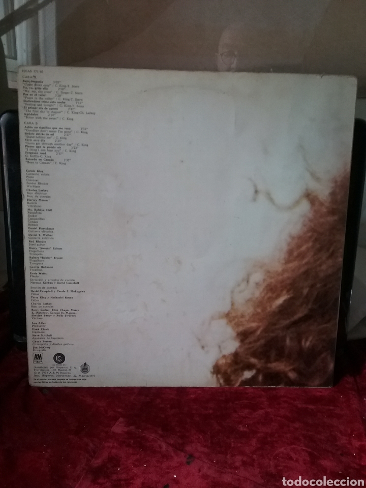Discos de vinilo: CAROLE KING 1972 Original Copia Spain - Foto 5