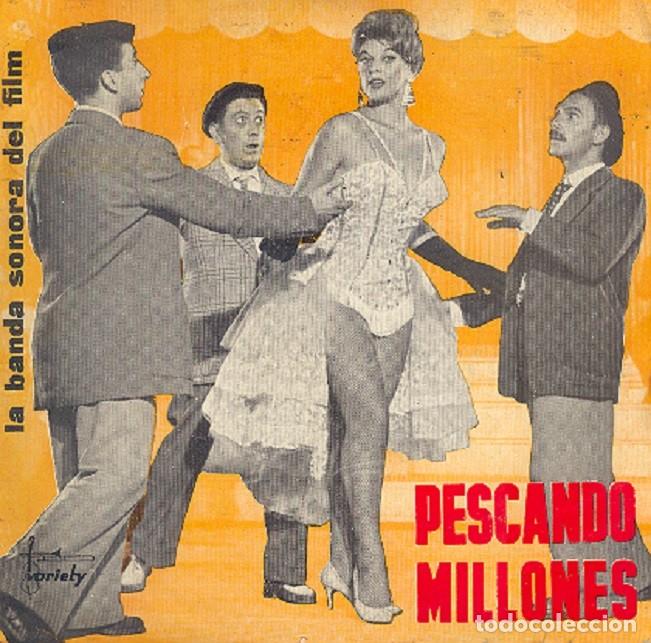 BSO DEL FILM PESCANDO MILLONES - KATIA LORITZ; ZORI, SANTOS Y CODESO - VARIETY 10003-C - 1960 (Música - Discos de Vinilo - EPs - Bandas Sonoras y Actores)