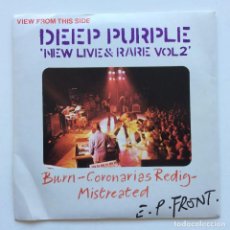 Discos de vinilo: DEEP PURPLE ‎– NEW LIVE & RARE VOL 2 . UK 1978 PURPLE RECORDS. Lote 312425998