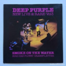 Discos de vinilo: DEEP PURPLE ‎– NEW LIVE AND RARE - VOL. 3 , UK 1980 HARVEST. Lote 312430818