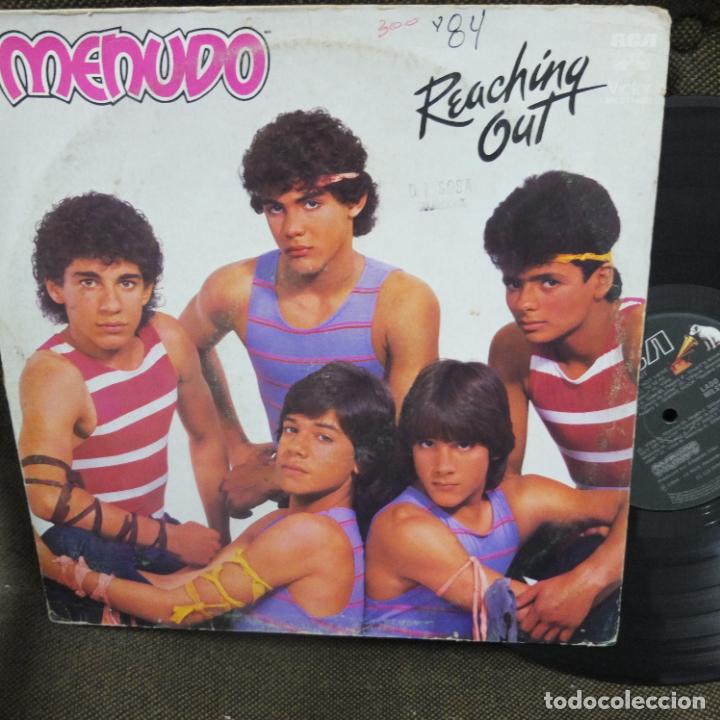 Disques de vinyle: MENUDO-REACHING OUT -LP-MEXICO -1984