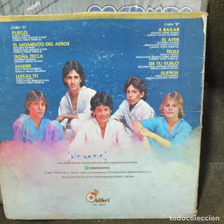 Discos de vinilo: MENUDO -VENEZUELA -LP - Foto 3