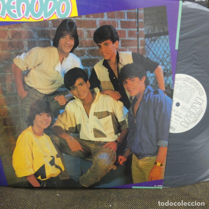 Disques de vinyle: MENUDO- LP - PROMO ESPA&Ntilde;OL- CON ENCARTE, HOJAS PRENSA 1985