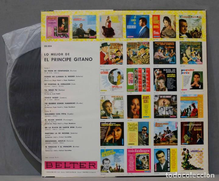 Discos de vinilo: LP. MEJOR DEL PRINCIPE GITANO - Foto 2